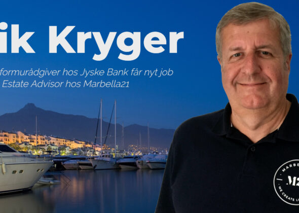 Erik Kryger fra Jyske Bank tiltræder ny stilling hos Marbella 21